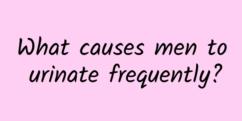 What causes men to urinate frequently?