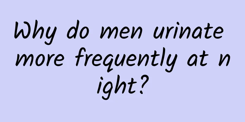 Why do men urinate more frequently at night?