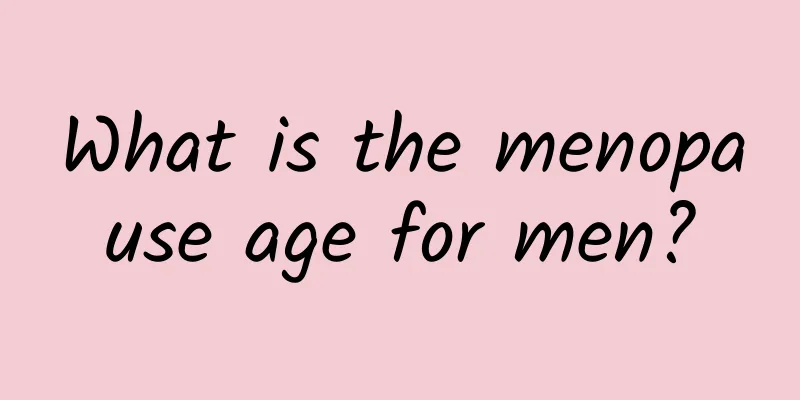 What is the menopause age for men?