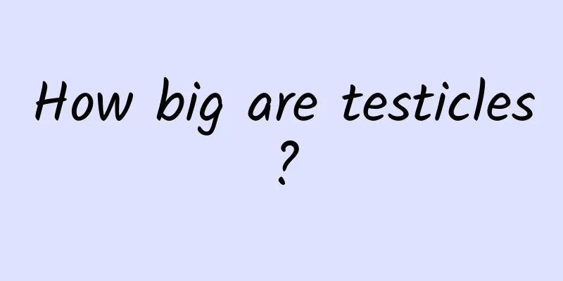 How big are testicles?