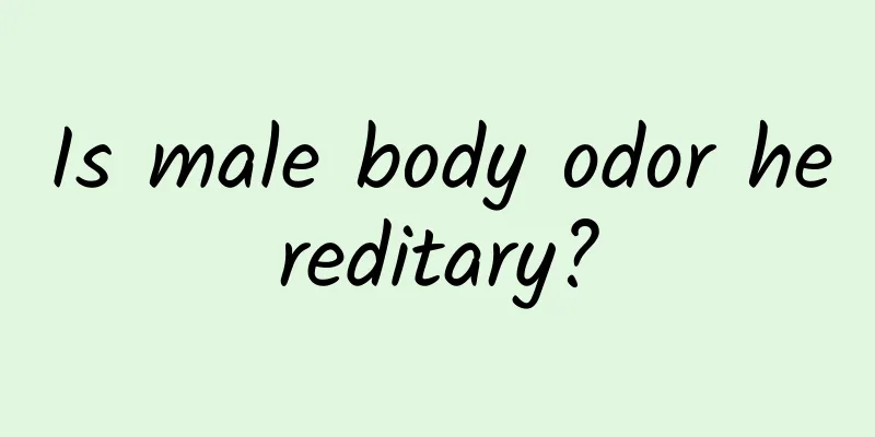 Is male body odor hereditary?