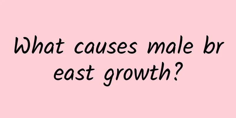 What causes male breast growth?