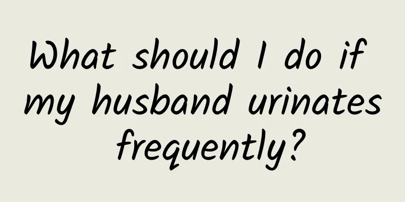What should I do if my husband urinates frequently?