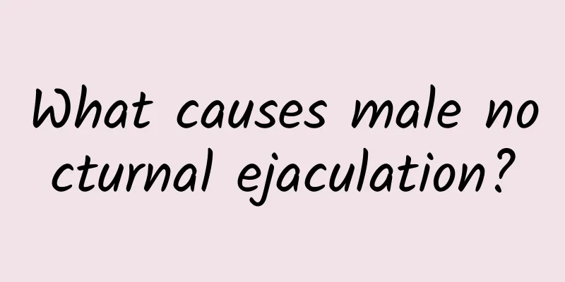 What causes male nocturnal ejaculation?