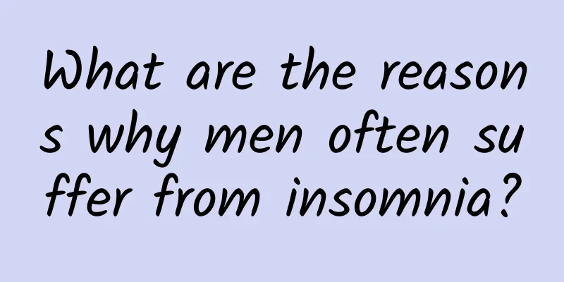 What are the reasons why men often suffer from insomnia?