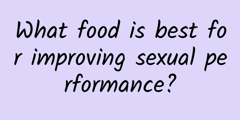 What food is best for improving sexual performance?