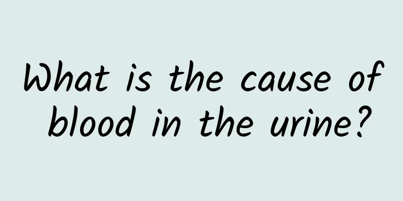What is the cause of blood in the urine?