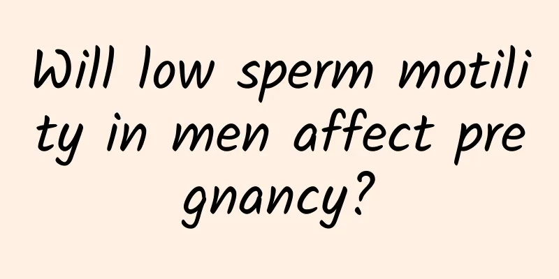 Will low sperm motility in men affect pregnancy?