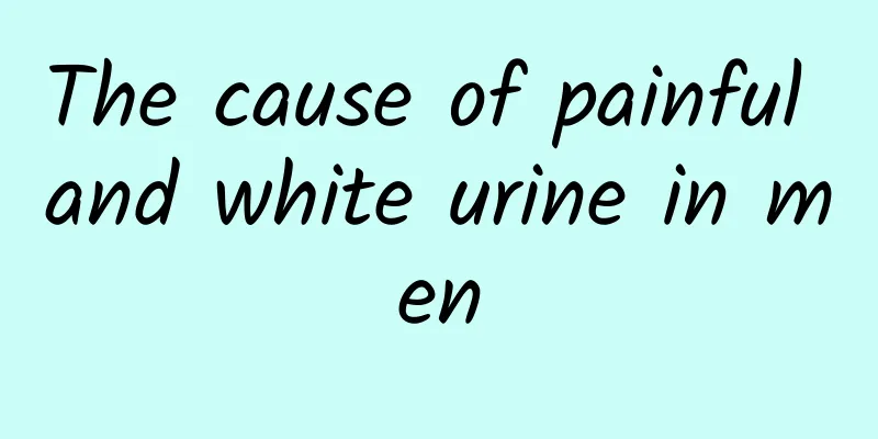 The cause of painful and white urine in men