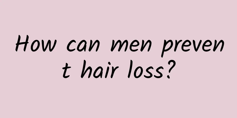 How can men prevent hair loss?