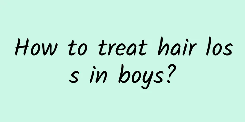 How to treat hair loss in boys?