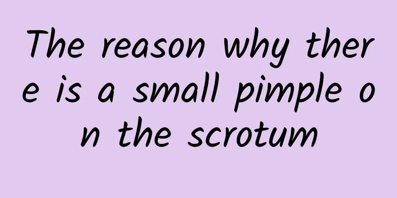 The reason why there is a small pimple on the scrotum
