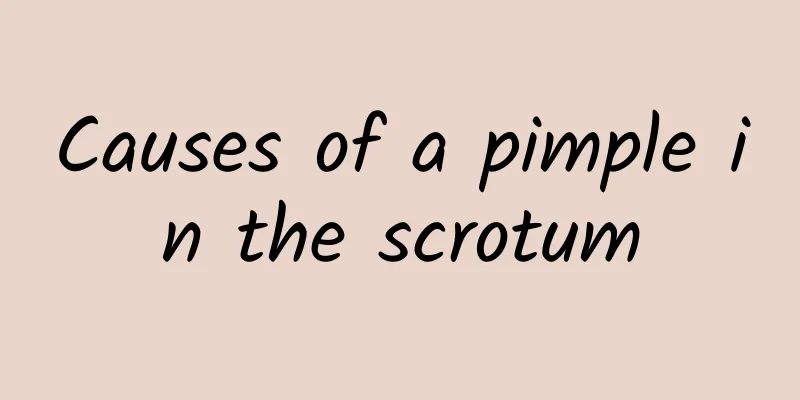 Causes of a pimple in the scrotum