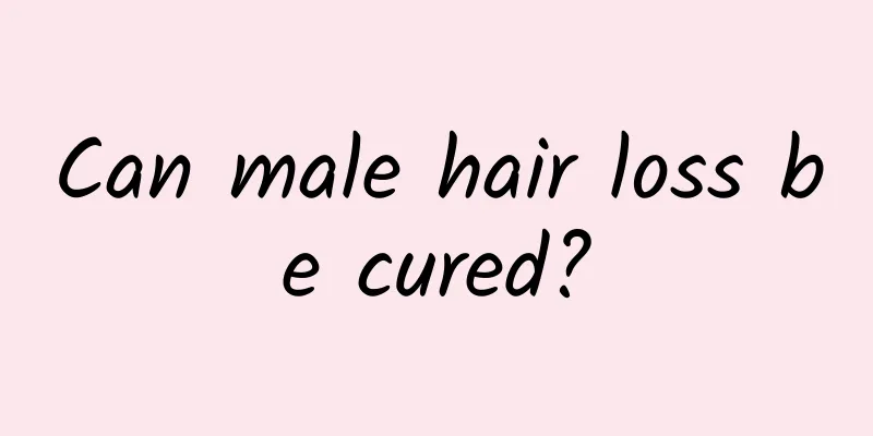Can male hair loss be cured?