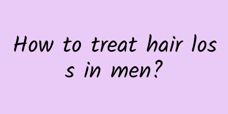 How to treat hair loss in men?