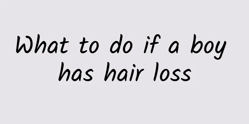 What to do if a boy has hair loss