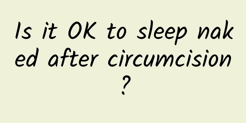Is it OK to sleep naked after circumcision?