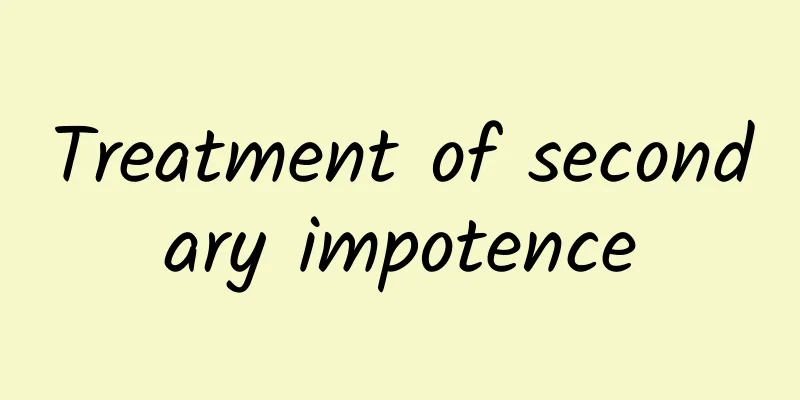 Treatment of secondary impotence