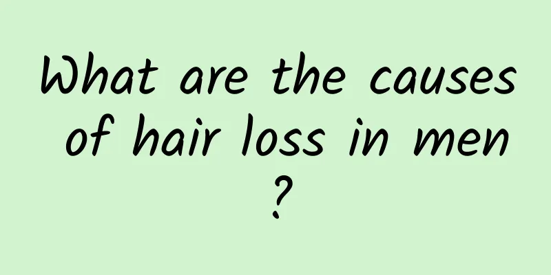 What are the causes of hair loss in men?