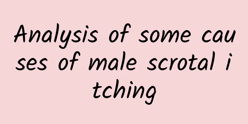 Analysis of some causes of male scrotal itching