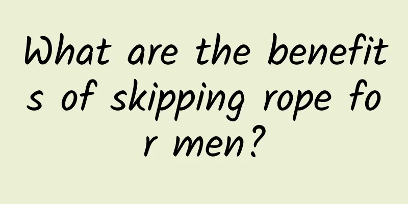 What are the benefits of skipping rope for men?