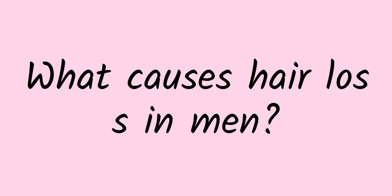 What causes hair loss in men?