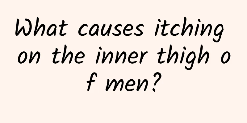 What causes itching on the inner thigh of men?