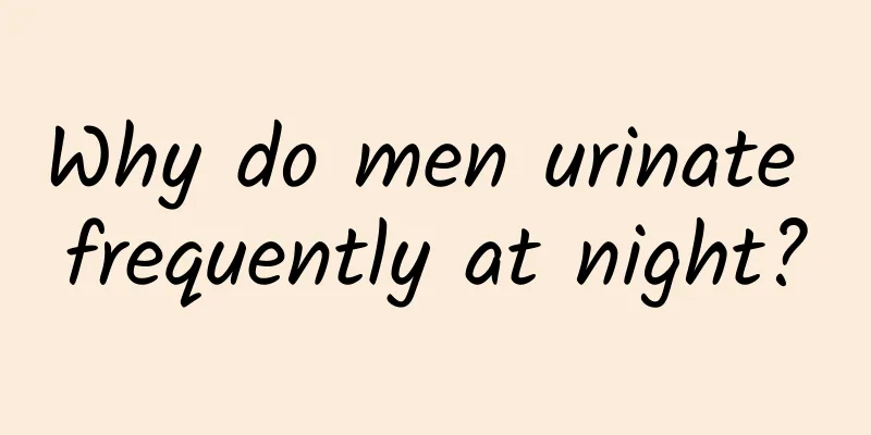Why do men urinate frequently at night?
