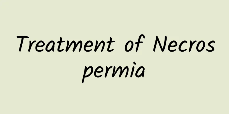 Treatment of Necrospermia