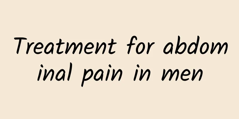 Treatment for abdominal pain in men