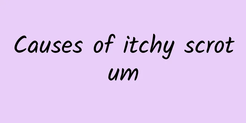 Causes of itchy scrotum