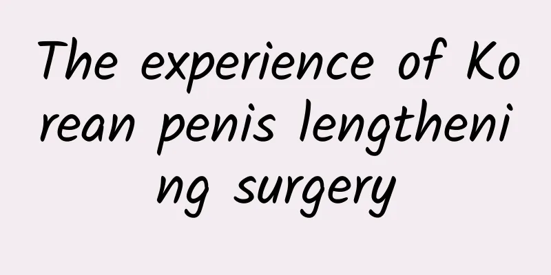 The experience of Korean penis lengthening surgery