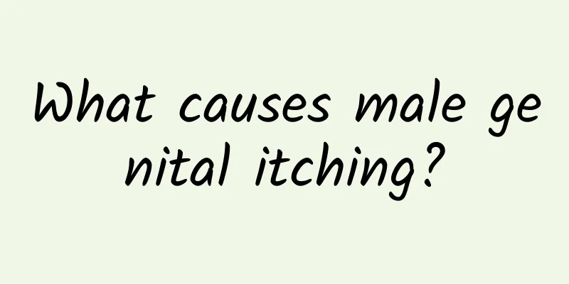 What causes male genital itching?