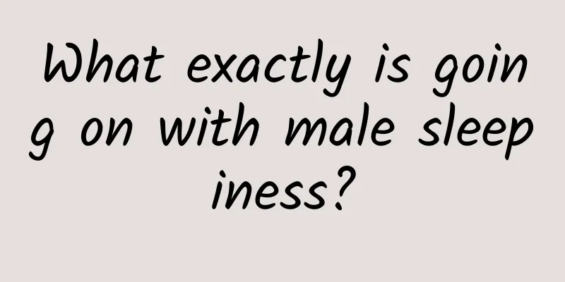 What exactly is going on with male sleepiness?