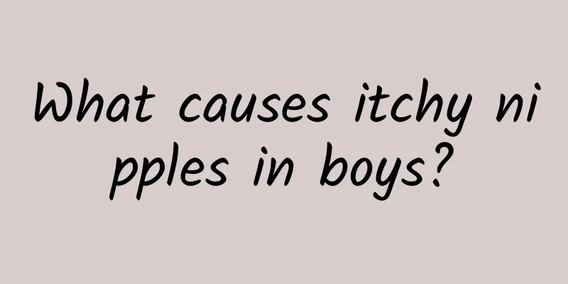 What causes itchy nipples in boys?