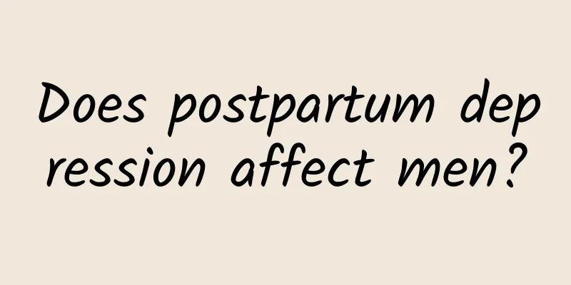Does postpartum depression affect men?