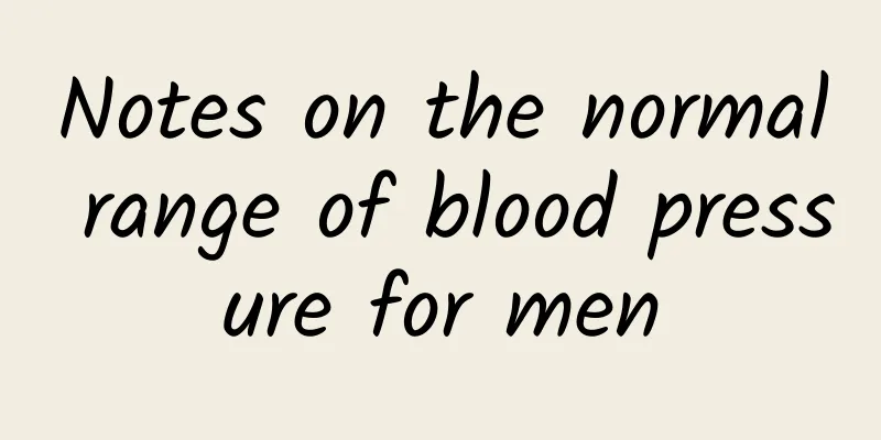 Notes on the normal range of blood pressure for men