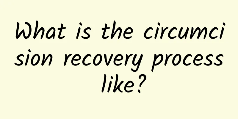 What is the circumcision recovery process like?