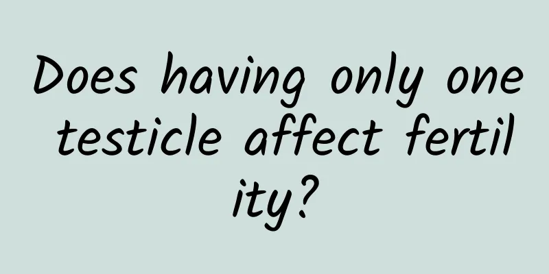 Does having only one testicle affect fertility?