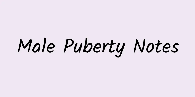 Male Puberty Notes