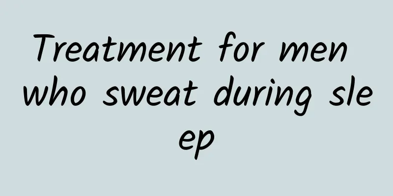Treatment for men who sweat during sleep