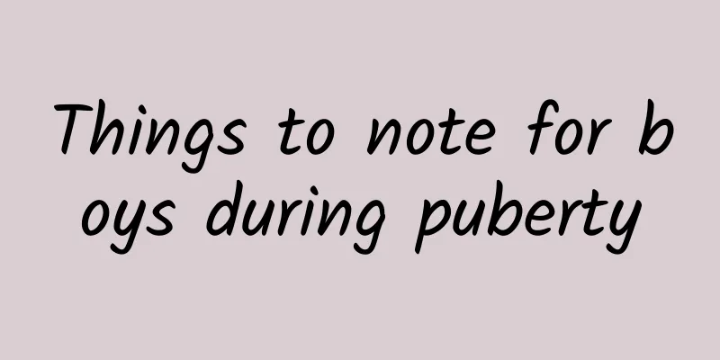 Things to note for boys during puberty