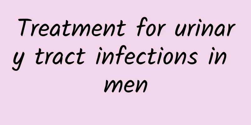 Treatment for urinary tract infections in men