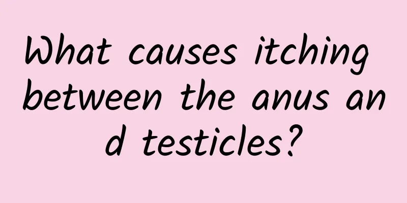 What causes itching between the anus and testicles?