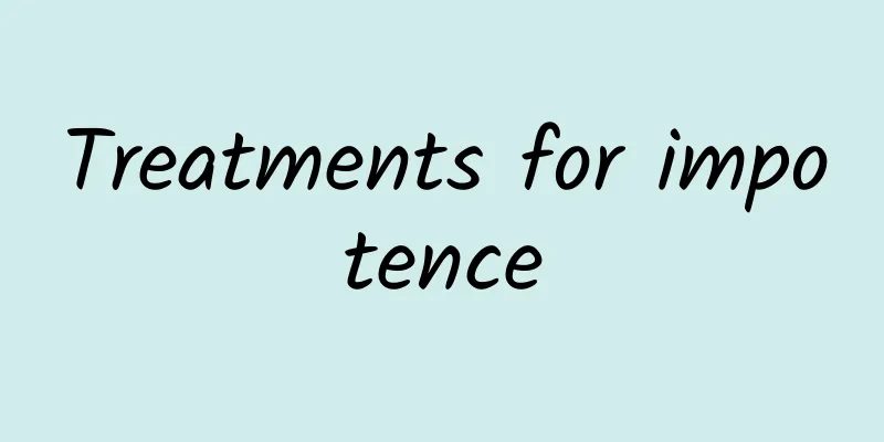 Treatments for impotence