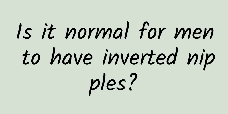 Is it normal for men to have inverted nipples?