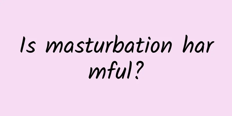 Is masturbation harmful?