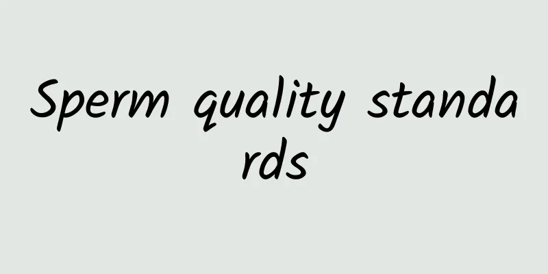 Sperm quality standards
