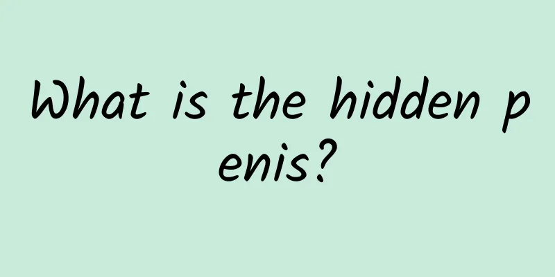 What is the hidden penis?