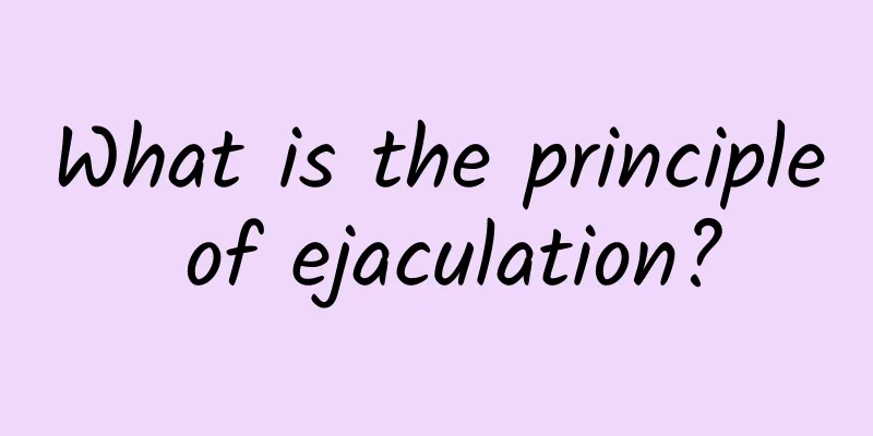 What is the principle of ejaculation?